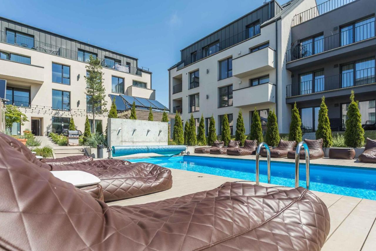 Maluno Vilos Apartments Palanga Ngoại thất bức ảnh