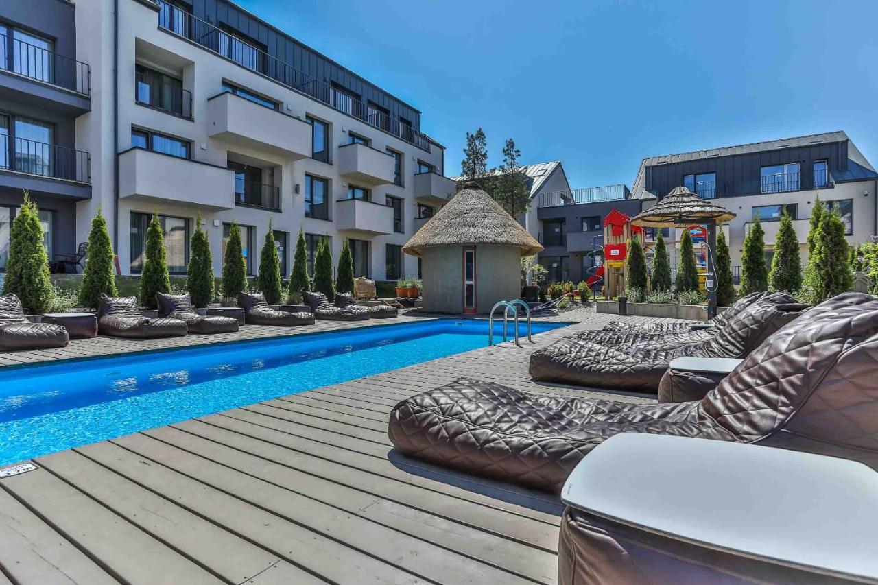 Maluno Vilos Apartments Palanga Ngoại thất bức ảnh